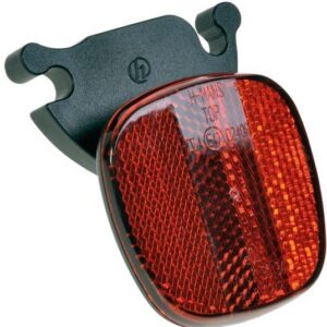 Herrmans tagumine helkur, punane, istmekinnitusega