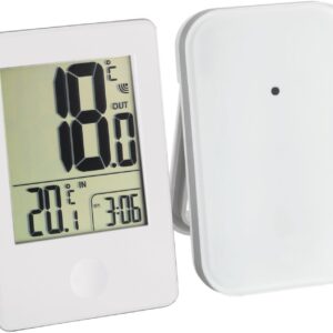 Suomen Lämmittar 7350 - juhtmevaba sise-/välitermomeeter, valge