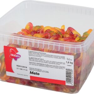 Malaco Mato - lahtised kommid, 1,6 kg
