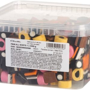 Cloetta Allsorts lahtised kommid, 2 kg