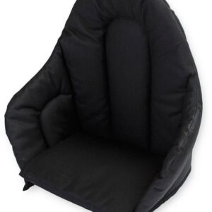 Anne & Mikael - söögitooli padi, must