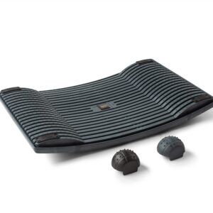 Gymba aktiveerimisplaat ja massaažipallid, grafiit