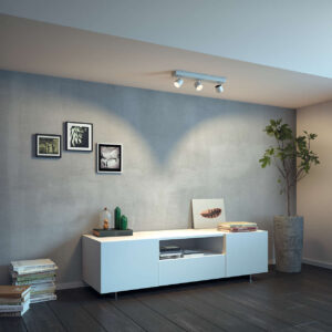 Philips Star WarmGlow LED -spottivalaisin, 3 x 4,5 W, valkoinen - Pilt 3