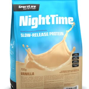 SportLife NightTime vanilje ööproteiin, 700 g
