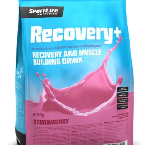 Sportlife Recovery+ maasika taastusjook, 1 kg