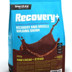 Sportlife Recovery+ Stevia toorkakao taastusjook, 1 kg