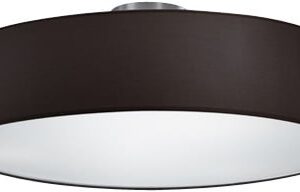 Trio Hotel -kattovalaisin, E27, 50 cm, musta