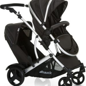 Hauck Duett 2 topeltratast, must