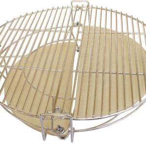 Anton Oliver 24" Kamado söegrilli 2-tsooniline grillimissüsteem