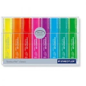 Staedtler Textsurfer Rainbow 364 marker, 8 erinevat värvi