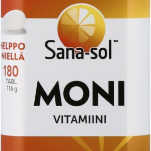 Sana-sol multivitamiinitabletid, 180 tabletti