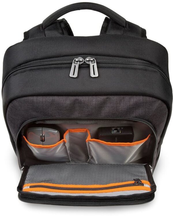 Targus CitySmart Essential 12"-15.6" arvuti seljakott, must/hall - Pilt 3