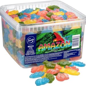 Fazer Amazon puuvilja lahtised kommid, 2,0 kg