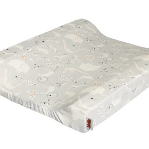 Anne & Mikael -hoitoalusta, 50 x 63 cm, harmaa safari