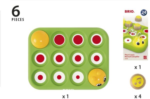 BRIO 30189 - hariduslik muusika Caterpillar - Pilt 3