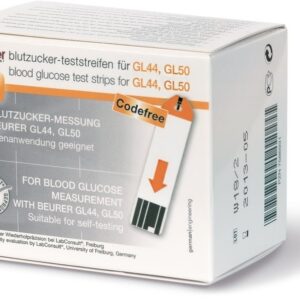 Beurer GL44 testribad veresuhkru mõõtmiseks