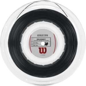 Wilson Revolve Spin String Reel, must, 17/1,25 mm