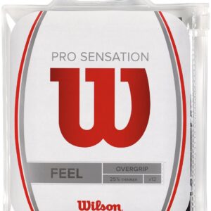 Wilson Pro Overgrip Sensation käepide, must, 12 tk