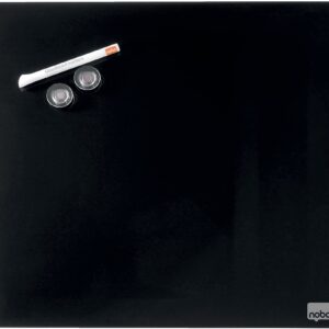 Nobo Glass klaastahvel, 30 x 30 cm, must