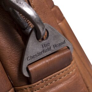 The Chesterfield Brand Seth sülearvutikott 15,6" jaoks, konjakivärvi - Pilt 5