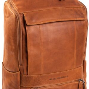 The Chesterfield Brand Rich seljakott 15,6" sülearvutile, konjaki värv