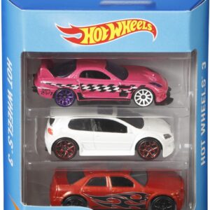Hot Wheels autod, 3 tk