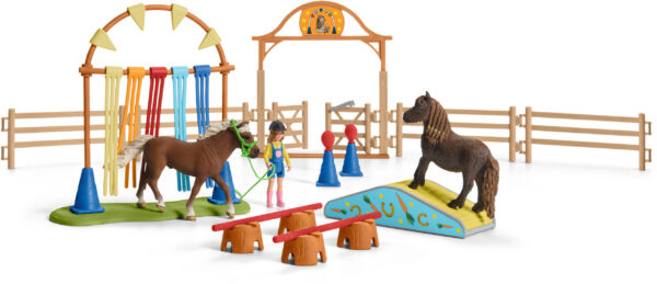 Schleich Farm World 42481 - Poniagilityharjoitus - Pilt 3