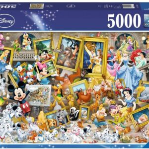 Ravensburger Disney mitme tegelasega pusle, 5000 tk