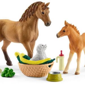 Schleich Horse Club 42432 - Sarah loomade hoolduskomplekt beebile