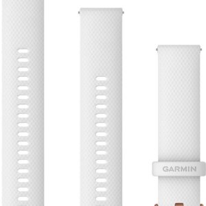 Garmin Quick Release vahetusrihm, valge / roosakuldne, 20 mm