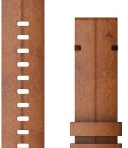 Garmini QuickFit 22 nahkrihm, pruun