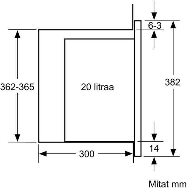 Bosch BFL520MW0 Serie 4 mikrolaineahi, valge - Pilt 5