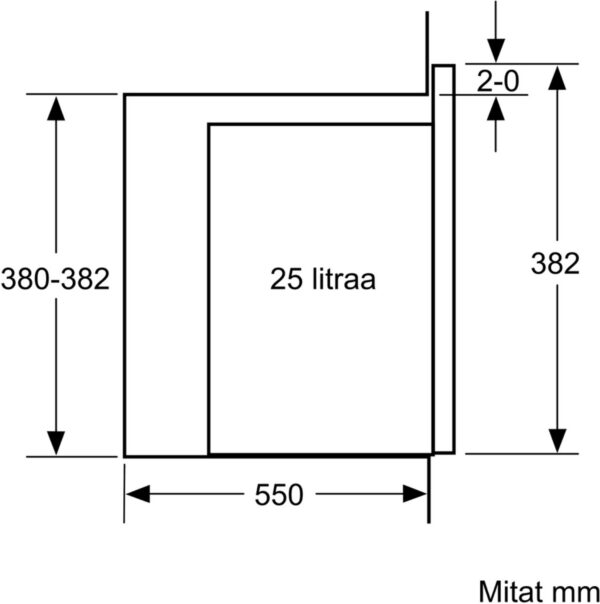 Bosch BFL554MS0 Serie 6 mikrolaineahi, teras - Pilt 4