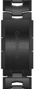 Garmin QuickFit 26 -metalliranneke, Ilmastoitu titaaniranneke ja grafiitinharmaa DLC-pinnoite