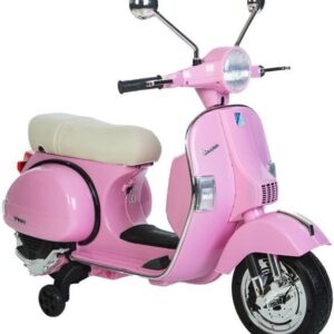 Vespa PX150 12V laste elektrimopeed, roosa