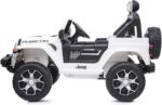 Jeep Wrangler Rubicon 12V laste elektriauto, valge - Pilt 2