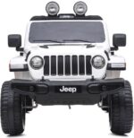Jeep Wrangler Rubicon 12V laste elektriauto, valge - Pilt 4