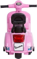 Vespa PX150 6V MINI laste elektrimopeed, roosa - Pilt 3