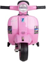 Vespa PX150 6V MINI laste elektrimopeed, roosa - Pilt 5