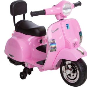 Vespa PX150 6V MINI laste elektrimopeed, roosa