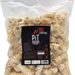 PitMaster Wood Wool-sytytyspala, 1 kg