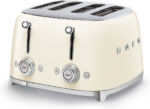 Smeg TSF03CREU neljaviiluline röster, kreemvalge