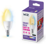 WiZ nutikas pirn, E14, reguleeritav valge - valged valgusvarjud, Wi-Fi, 2700-6500 K, 470 lm