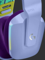 Logitech G733 Lightspeed juhtmevabad mängurikõrvaklapid, lillad - Pilt 4