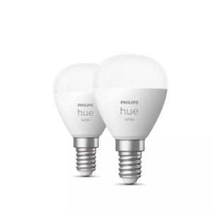 Philips Hue valge nutikas pirn, E14, ümmargune, 470 lm, 2 tk