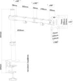 Neomounts FPMA-D550 -monitorivarsi, 10-32”, musta - Pilt 3