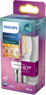 Philips SceneSwitch LED-küünlapirn, E14, 470 lm, 2200-2700 K - Pilt 2