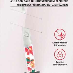 Singeri töötlemise käärid, 10,2 cm