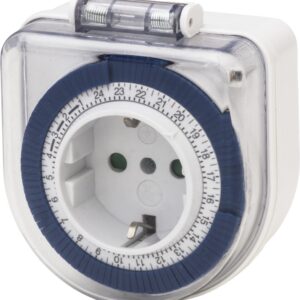 Airam TIMER IP44, 24H, pikk pistik