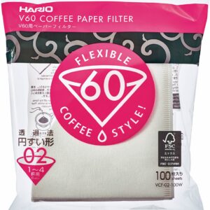 Hario V60 kohvipaberi filter 02 filterpaber